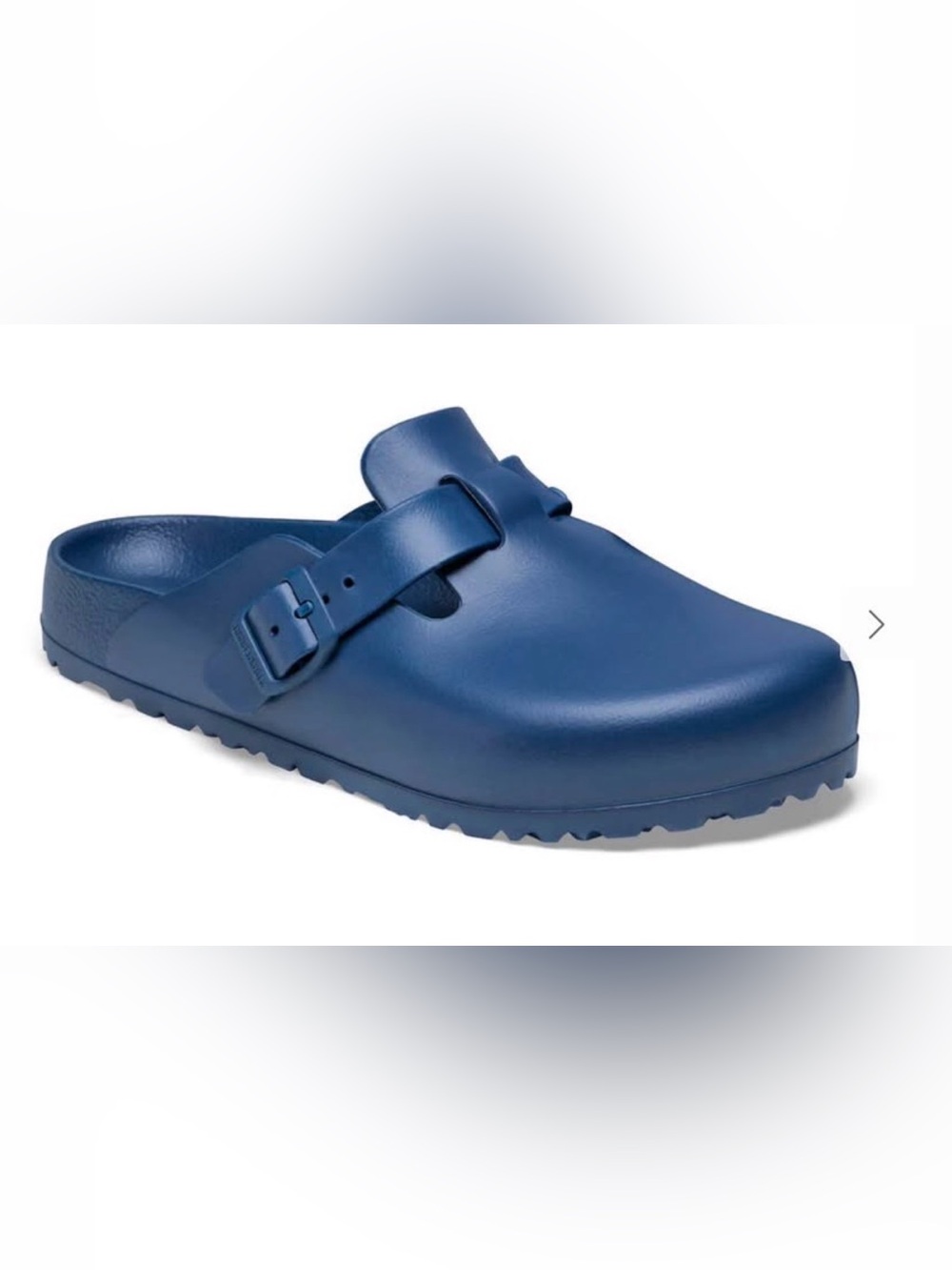Birkenstock Navy Blue Clog with Adjustable Strap